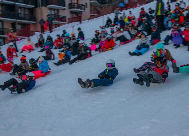 Course de luge Valmeinier