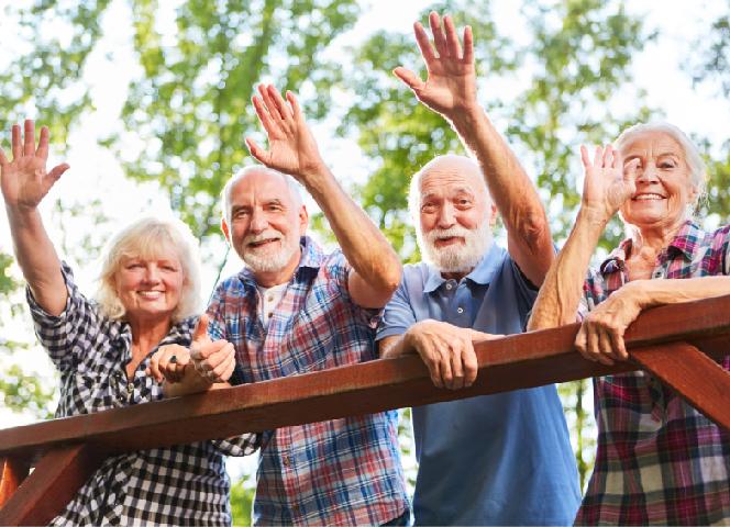 Seniors en vacances