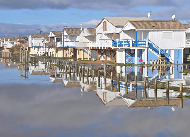 Chalets sur pilotis gruissan