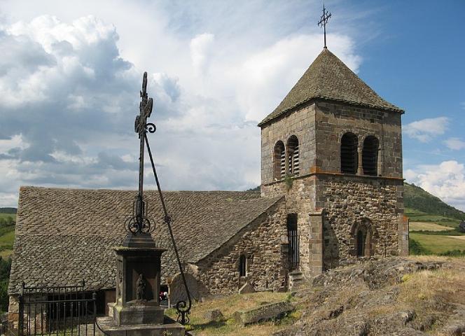 Eglise du Chastel, à Saint-Floret