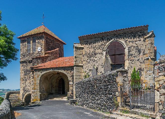L’église Saint-Maurice, à Usson