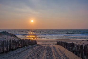 Coucher de soleil Mimizan-Plage