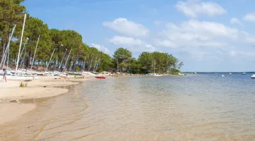 Plage du lac de Carcans