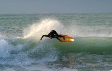 Surf à Mimizan-plage