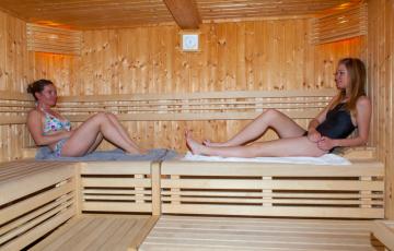 Sauna Village vacances Cévéo de Valmeinier