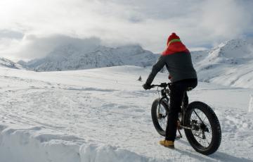 VTT sur neige