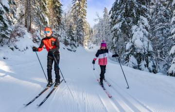 Ski de fond Bois D'Amont