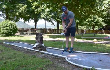 Mini-golf lac chambon cévéo