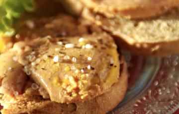 Fois gras sur toast - Alain Vacheron - OTMIMIZAN