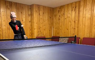 Tournoi ping-pong résidence Valmeinier cévéo
