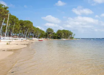 Plage du lac de Carcans