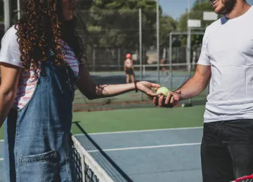 Courts de tennis