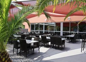 Terrasse du restaurant