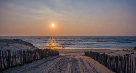 Coucher de soleil Mimizan-Plage