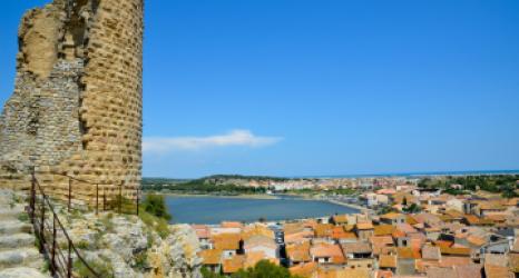 Gruissan vue panoramique